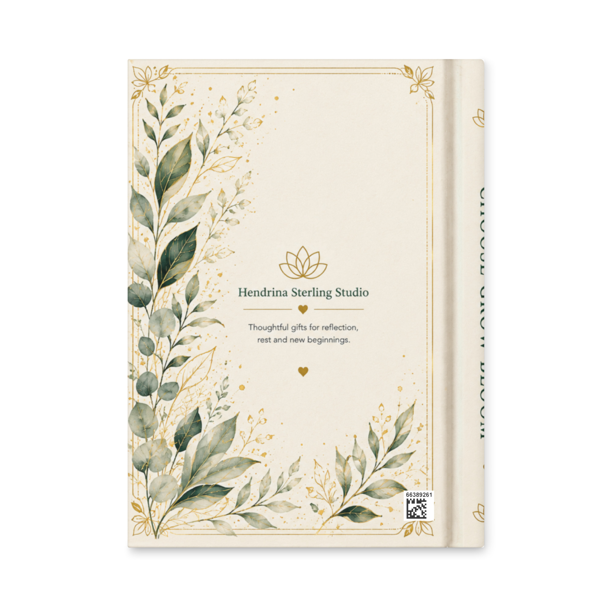 Hardcover Journal – Choose Grow Bloom - Image 2