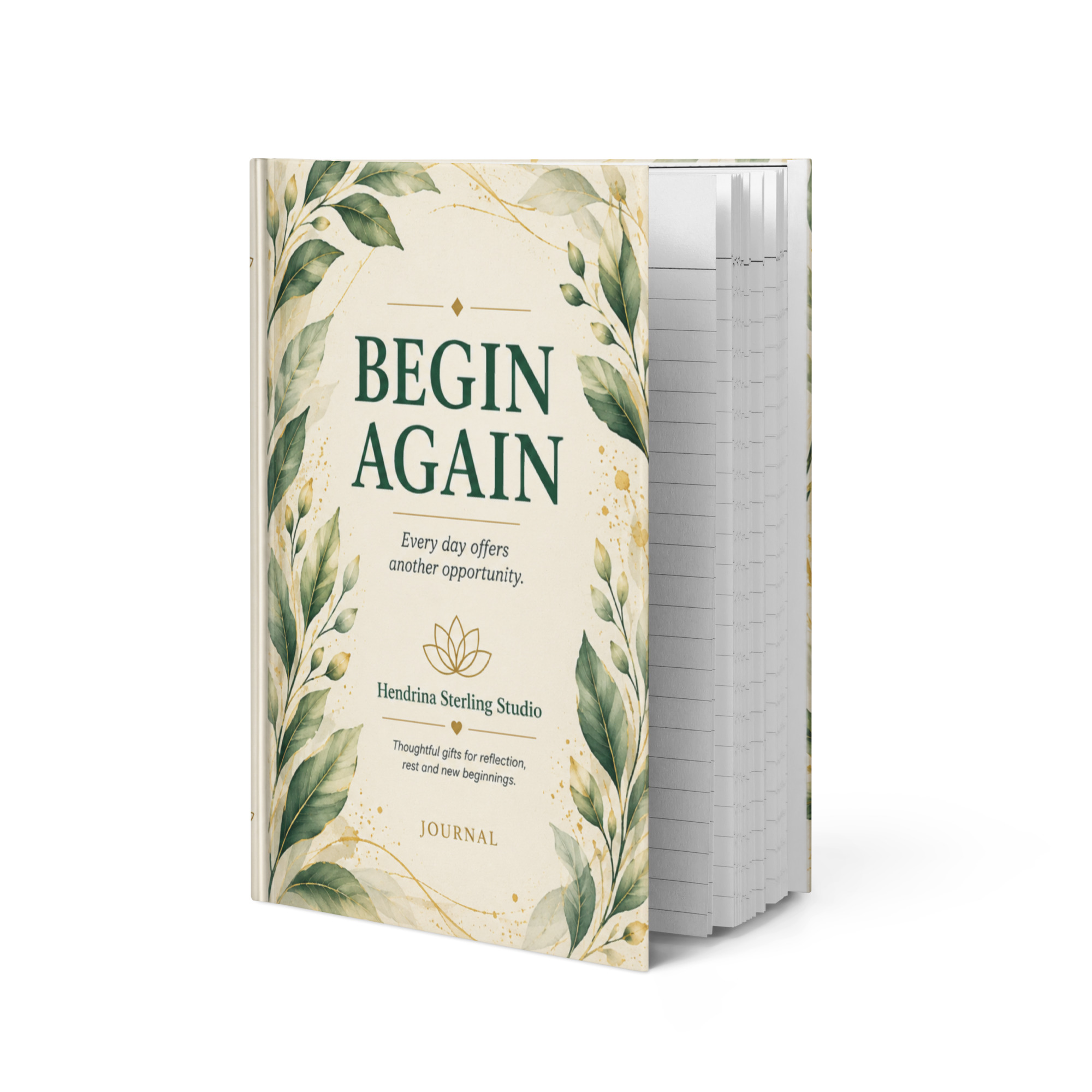 Hardcover Journal – Begin Again - Image 4