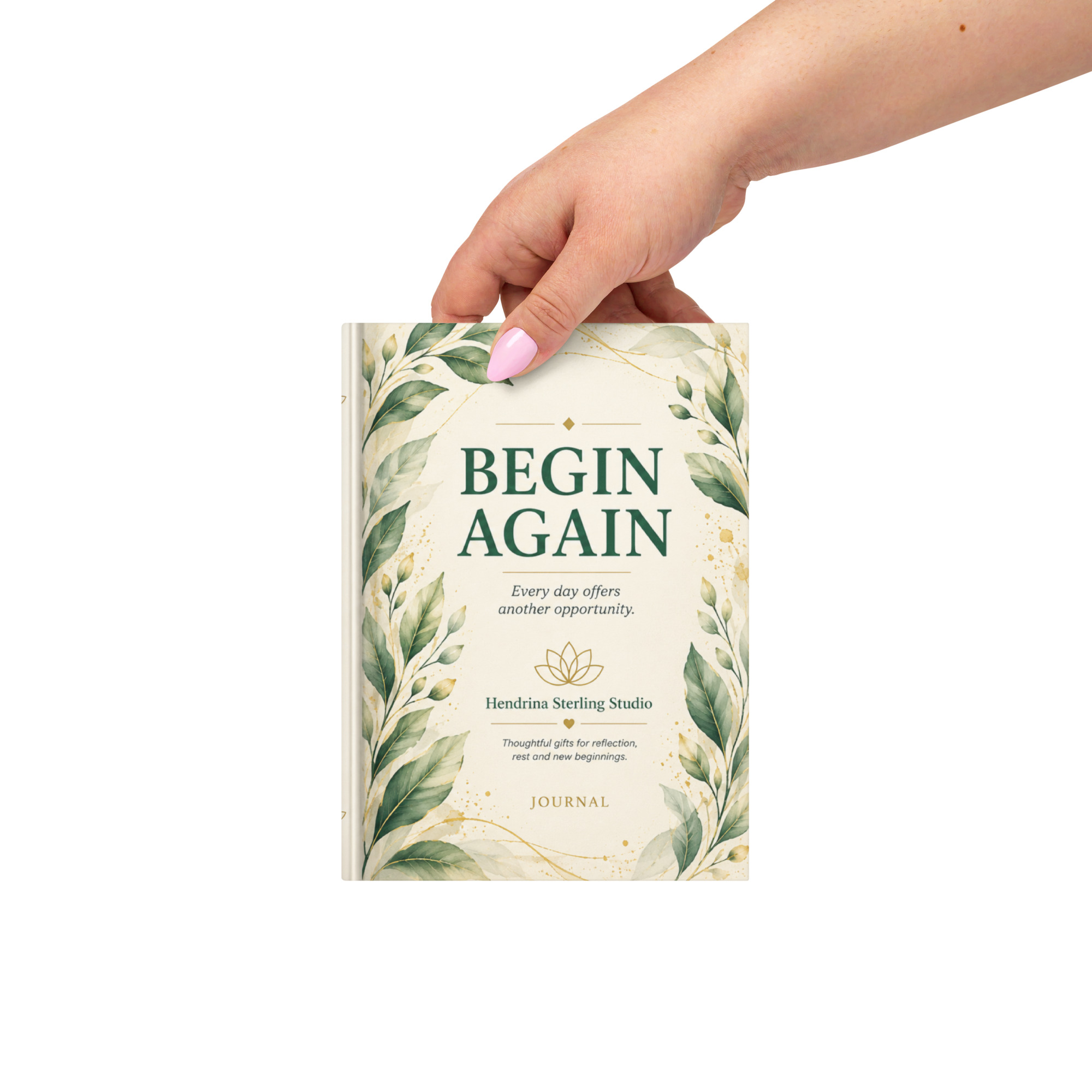 Hardcover Journal – Begin Again - Image 5