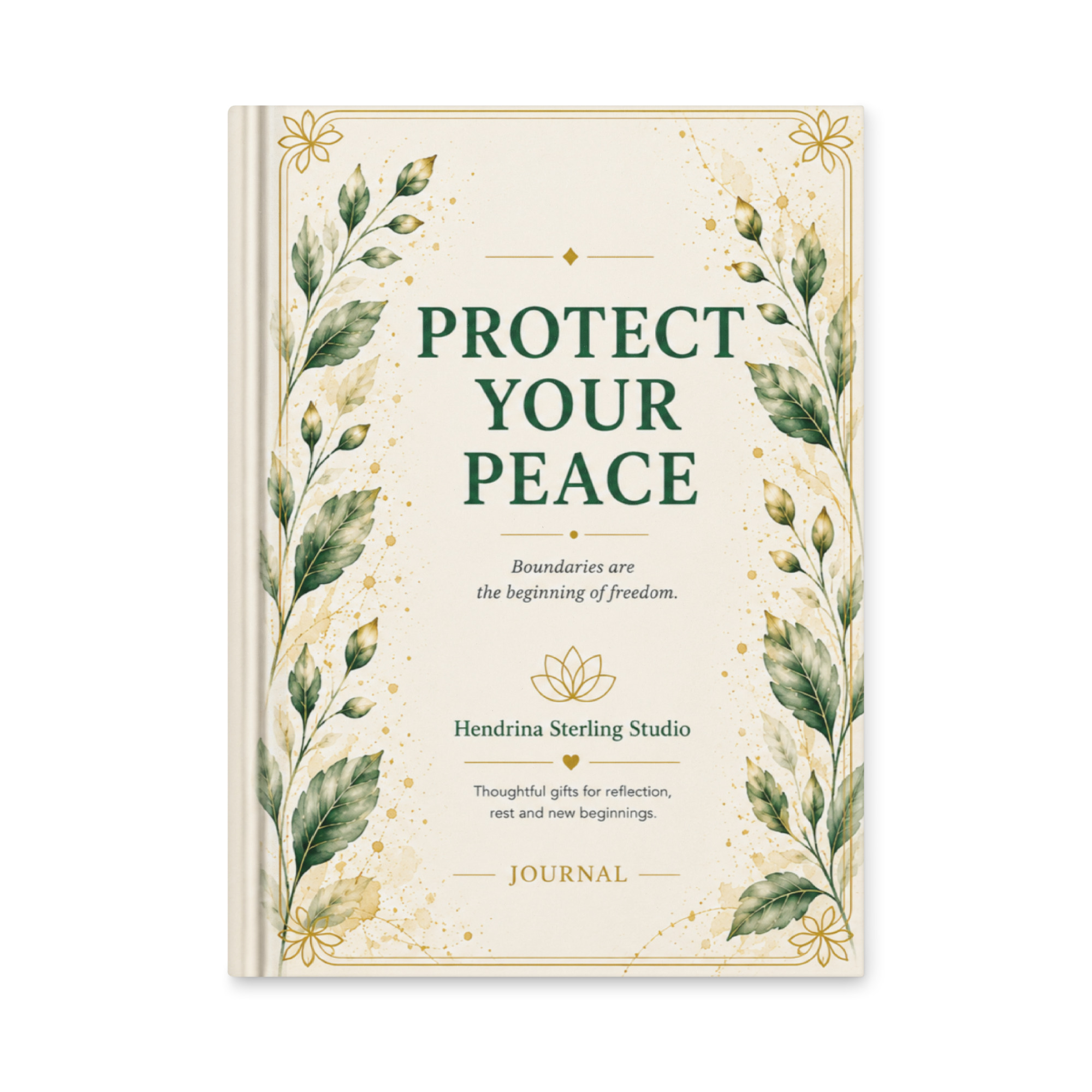 Hardcover Journal – Protect Your Peace