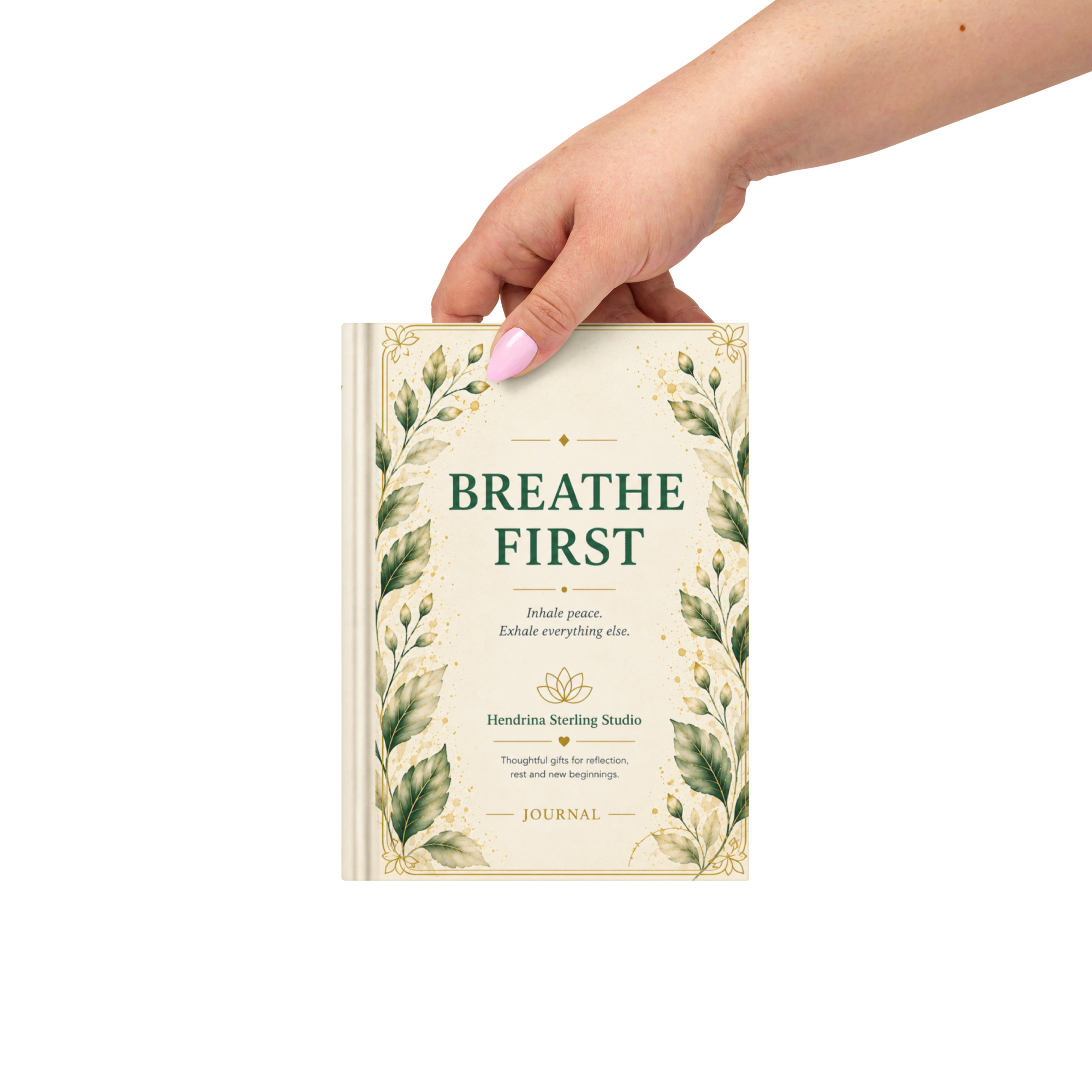 Hardcover Journal – Breathe First - Image 5