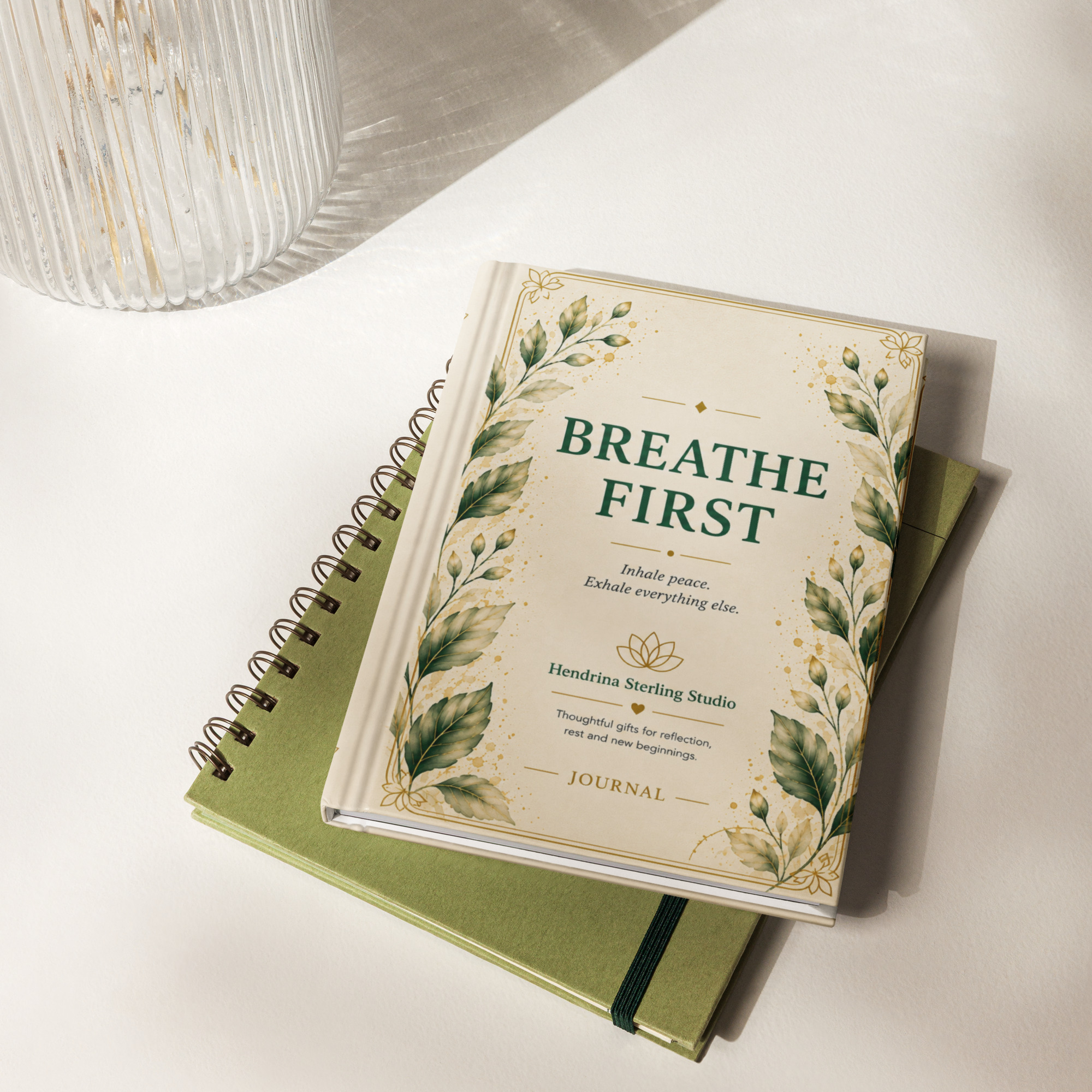Hardcover Journal – Breathe First - Image 6