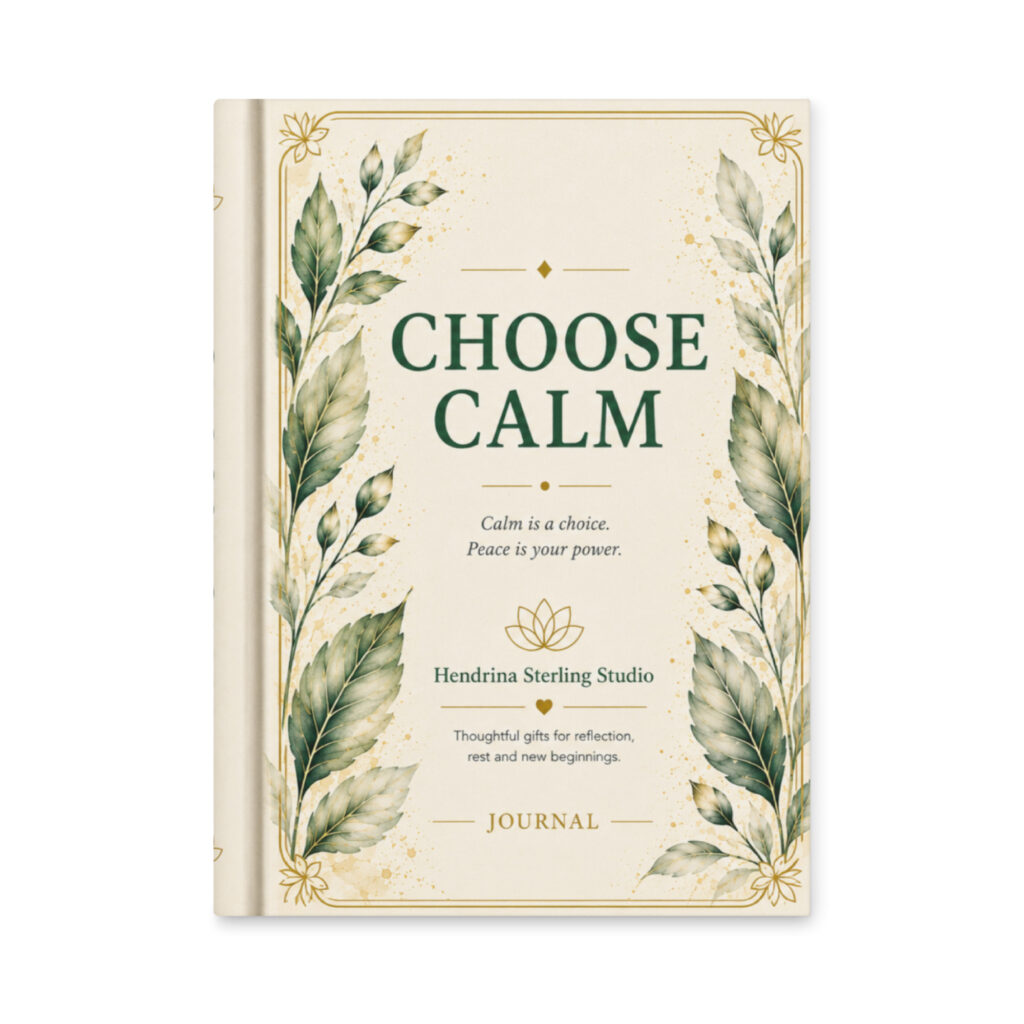 Hardcover Journal – Choose Calm