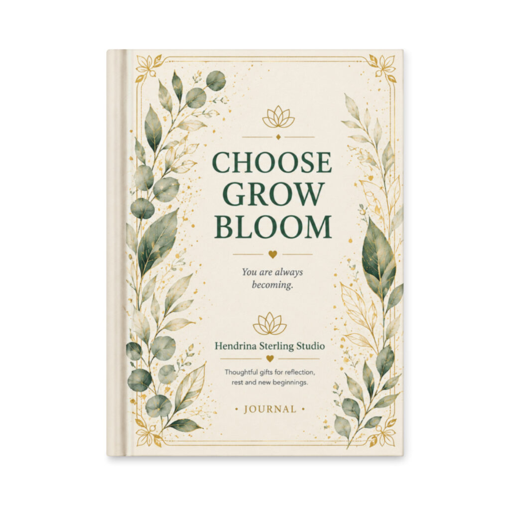 Hardcover Journal – Choose Grow Bloom
