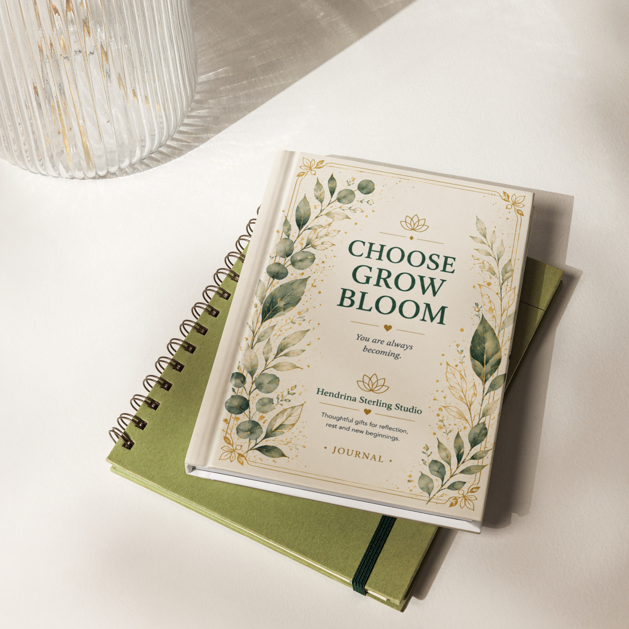 Hardcover Journal – Choose Grow Bloom - Image 6