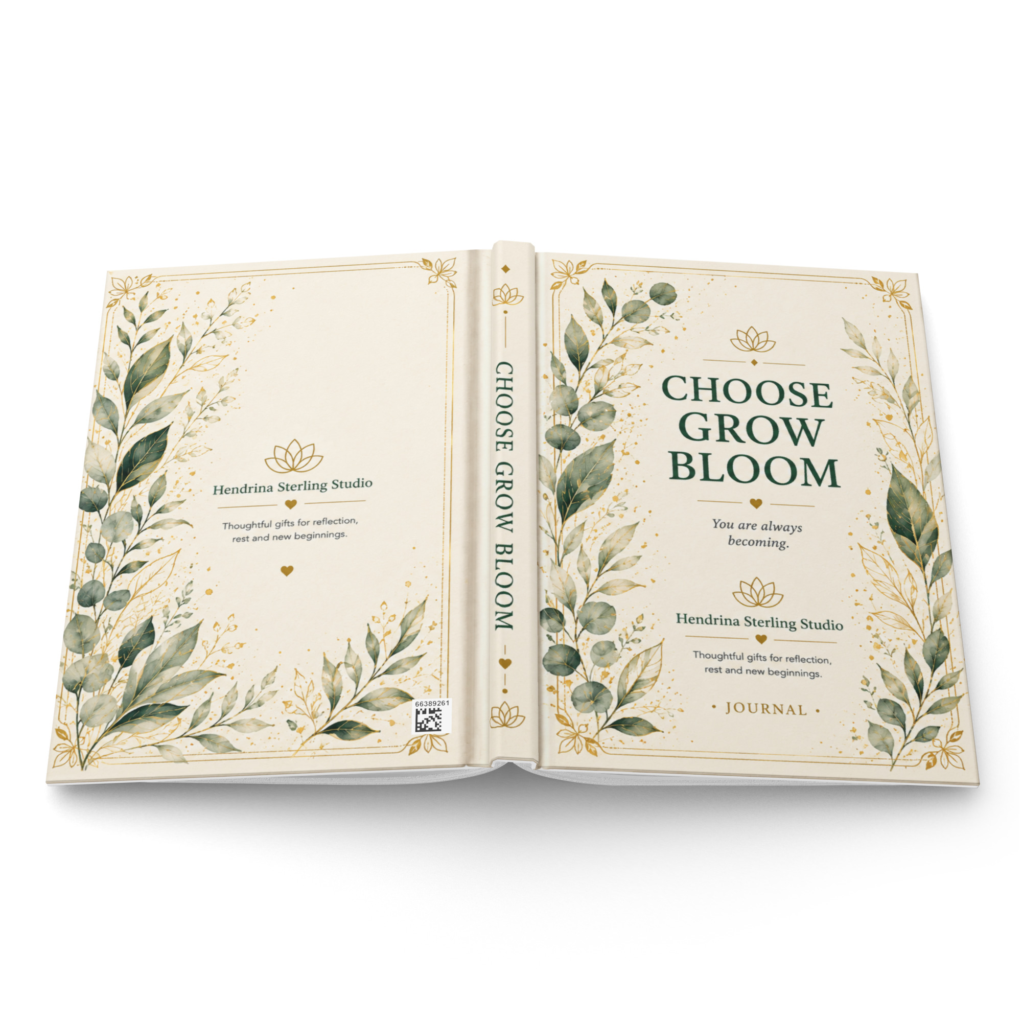 Hardcover Journal – Choose Grow Bloom - Image 4