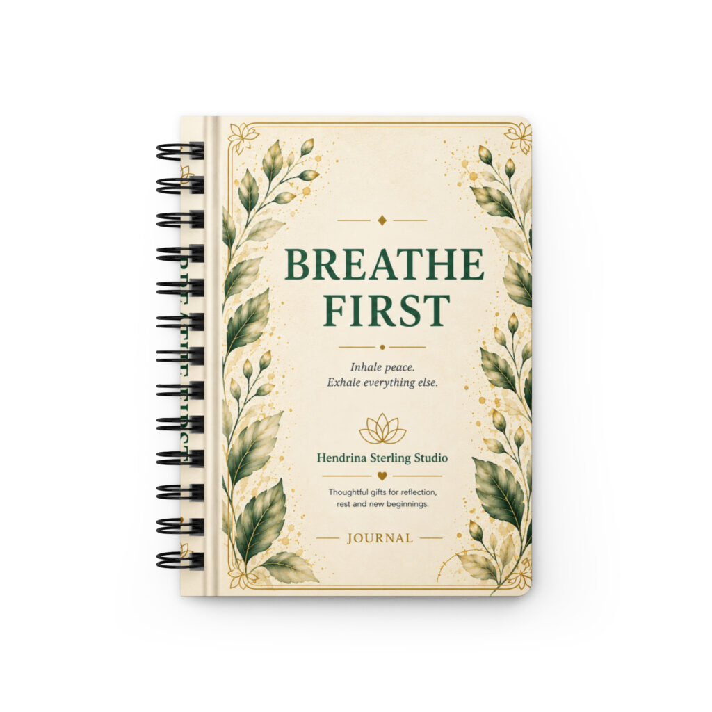 Spiral Bound Journal – Breathe First