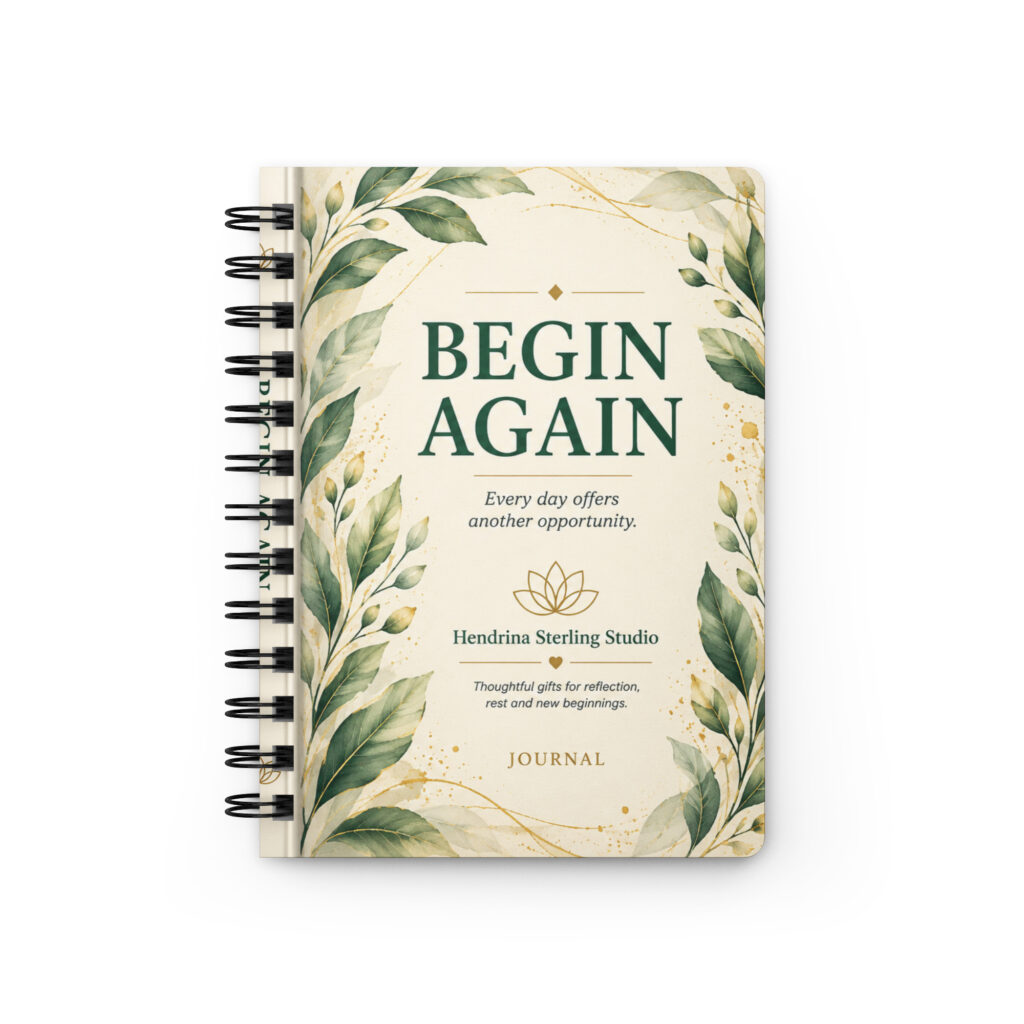 Spiral Bound Journal – Begin Again