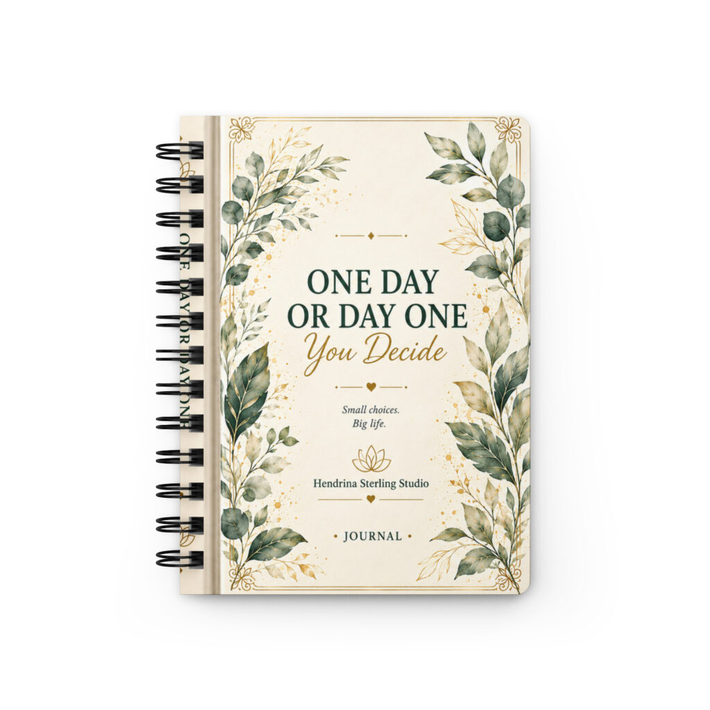 Spiral Bound Journal – One Day or Day One