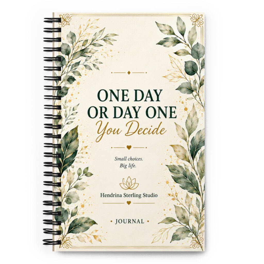 Spiral Notebook – One Day or Day One