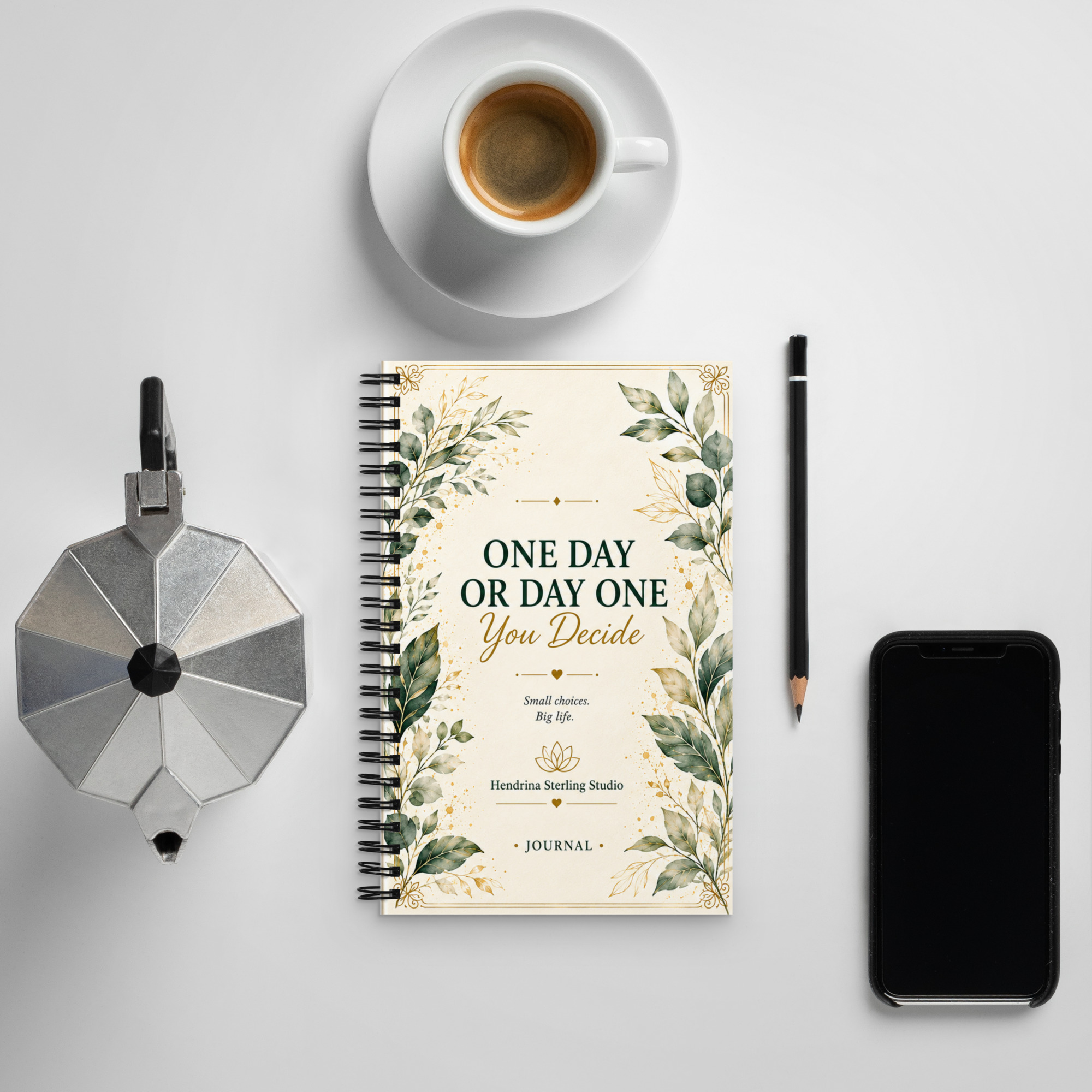 Spiral Notebook – One Day or Day One - Image 3