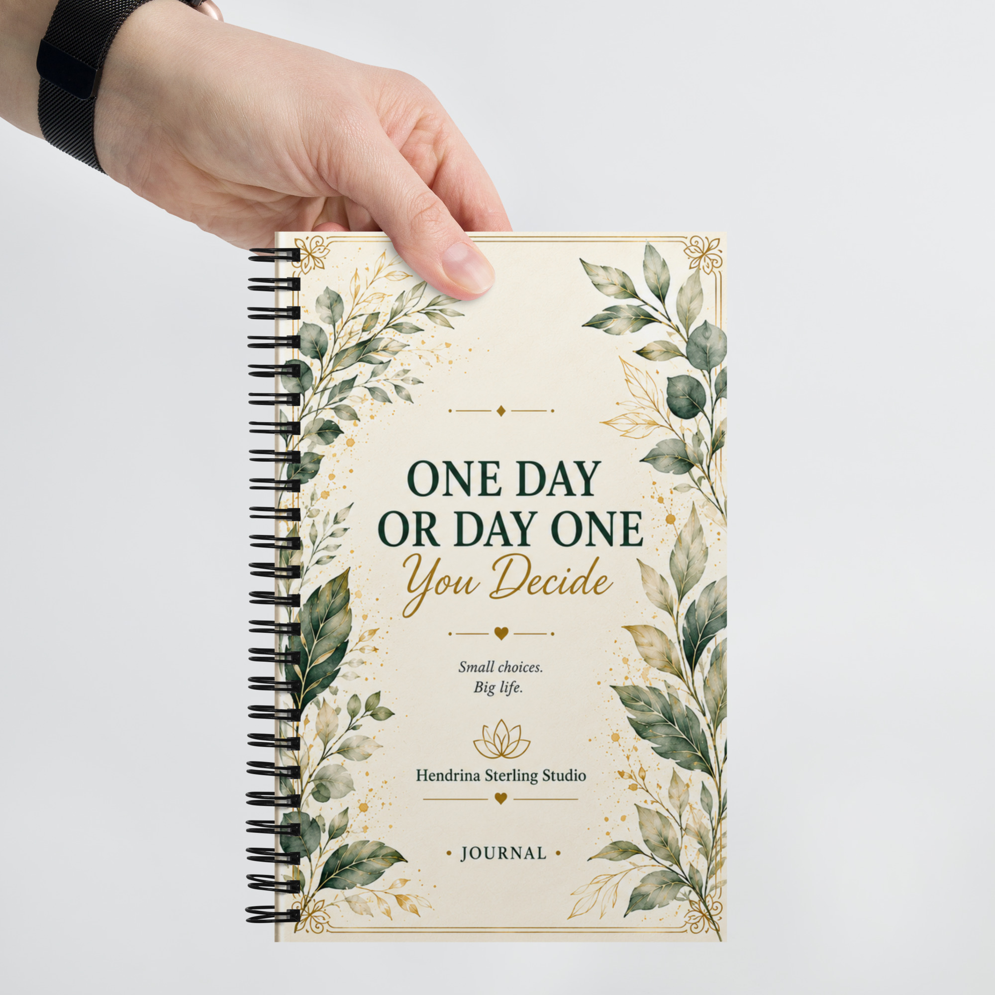 Spiral Notebook – One Day or Day One - Image 4