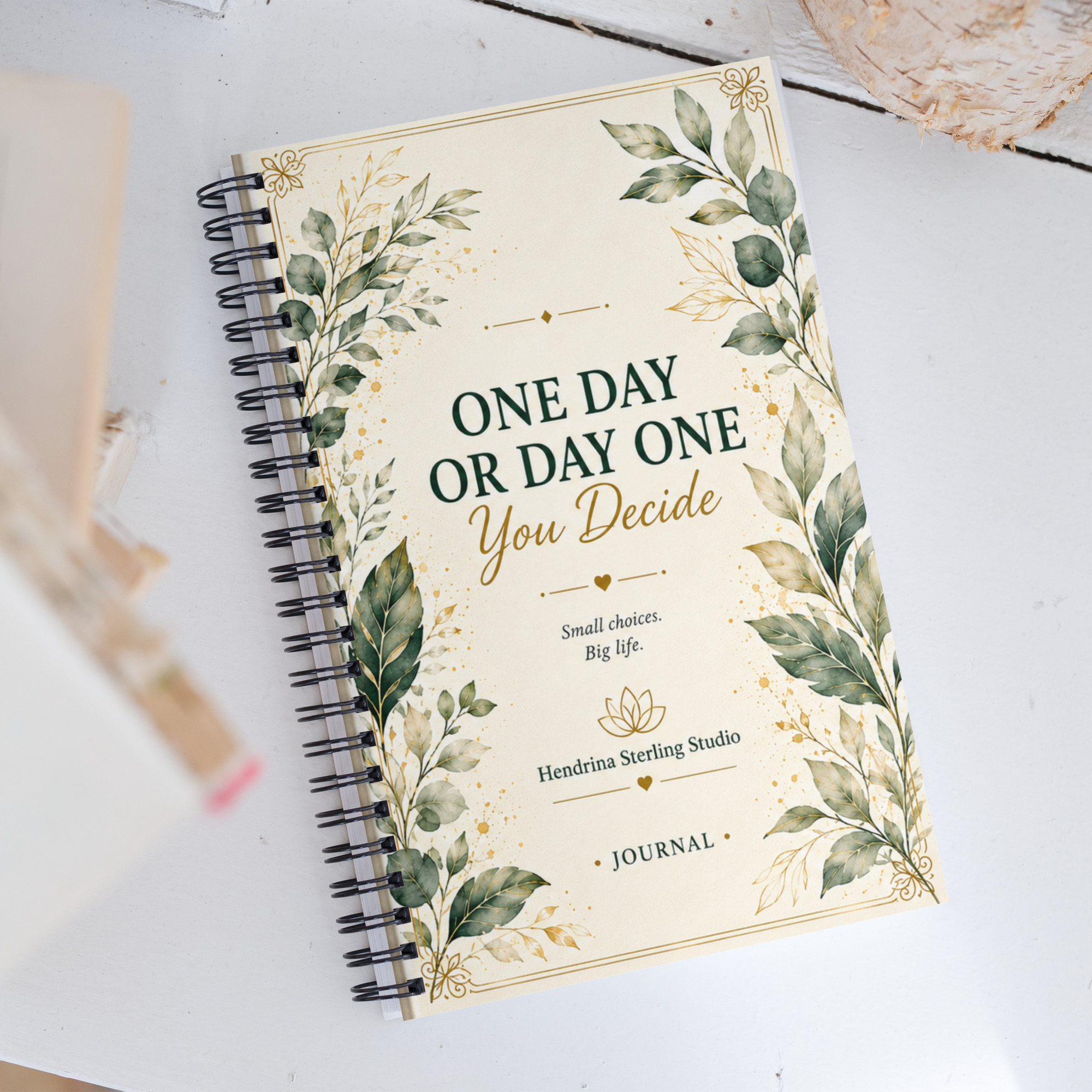 Spiral Notebook – One Day or Day One - Image 5