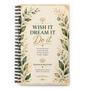 Spiral Notebook – Wish It Dream It Do It